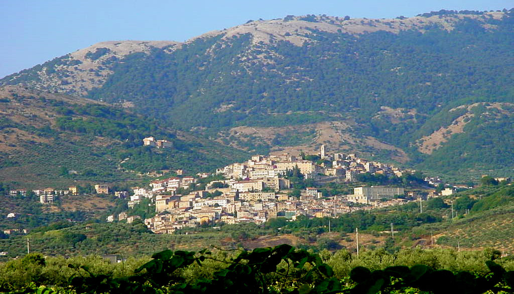 Byen Cori i Italien